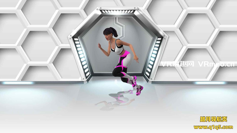 Oculus Quest 游戏《超跑 – VR健身游戏3D：科幻滑板游戏》Hyper Run – VR Fitness Games 3D - SciFi Race Game