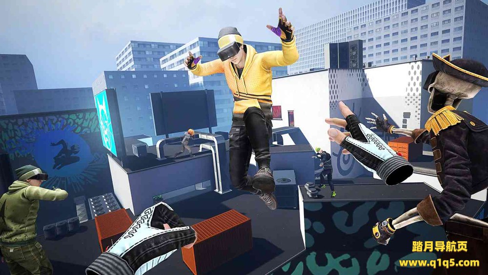Oculus Quest 游戏《跑酷枪战》STRIDE VR