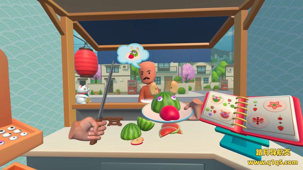 Meta Quest 游戏《烹饪忍者商店模拟器》Food Ninja Shop Simulator
