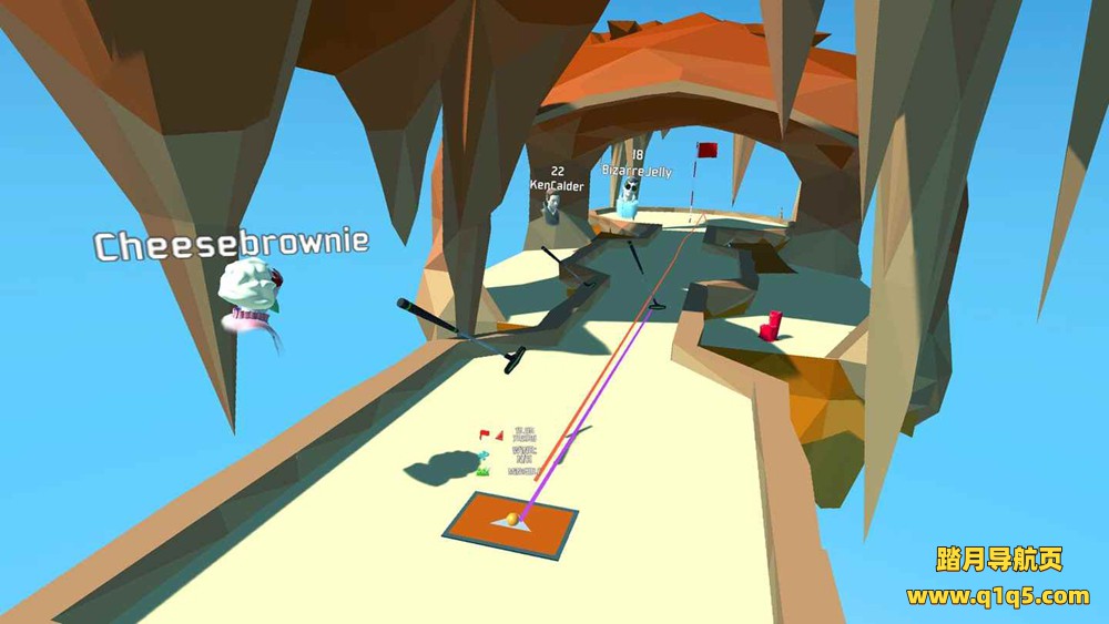 Oculus Quest 游戏《云大陆~迷你高尔夫》Cloudlands 2