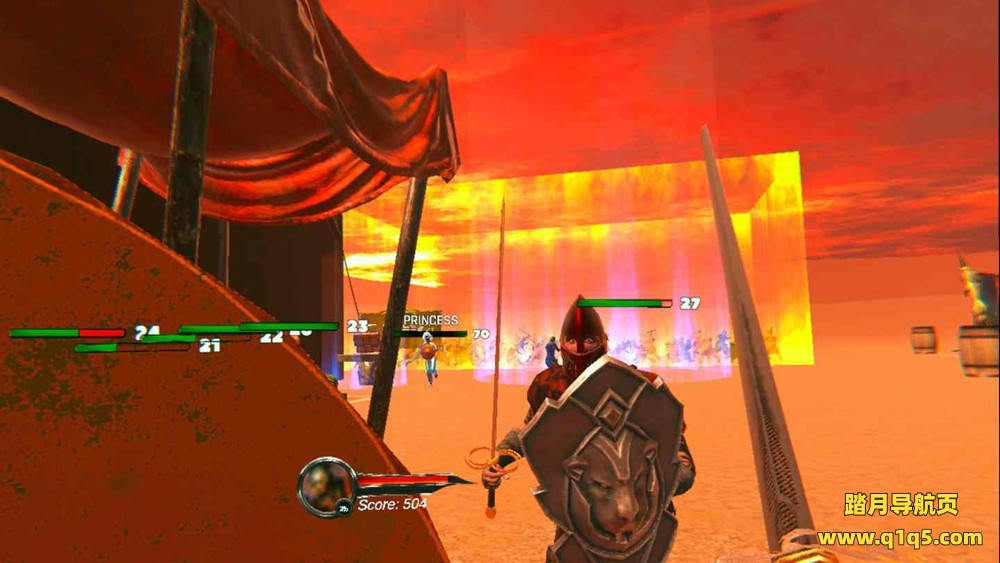 Meta Quest 游戏《沙漠伏击 VR：坚守阵地》Desert Ambush VR- Hold the Line