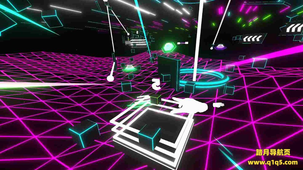 Meta Quest 游戏《霓虹网络空间》Pixel Arcade