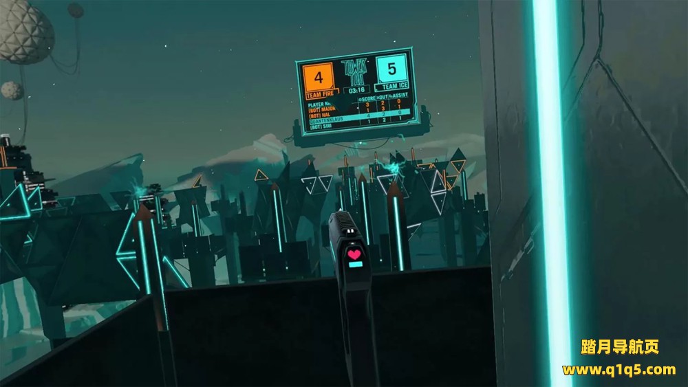 Oculus Quest 游戏《彩弹射击》Tower Tag