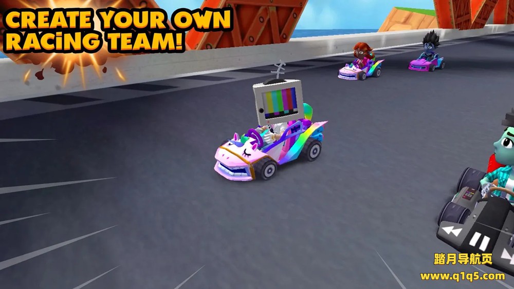 Meta Quest 游戏《爆炸卡丁车》Boom Karts