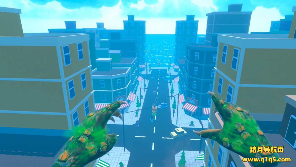 Oculus Quest 游戏《城市毁灭》City Destruction