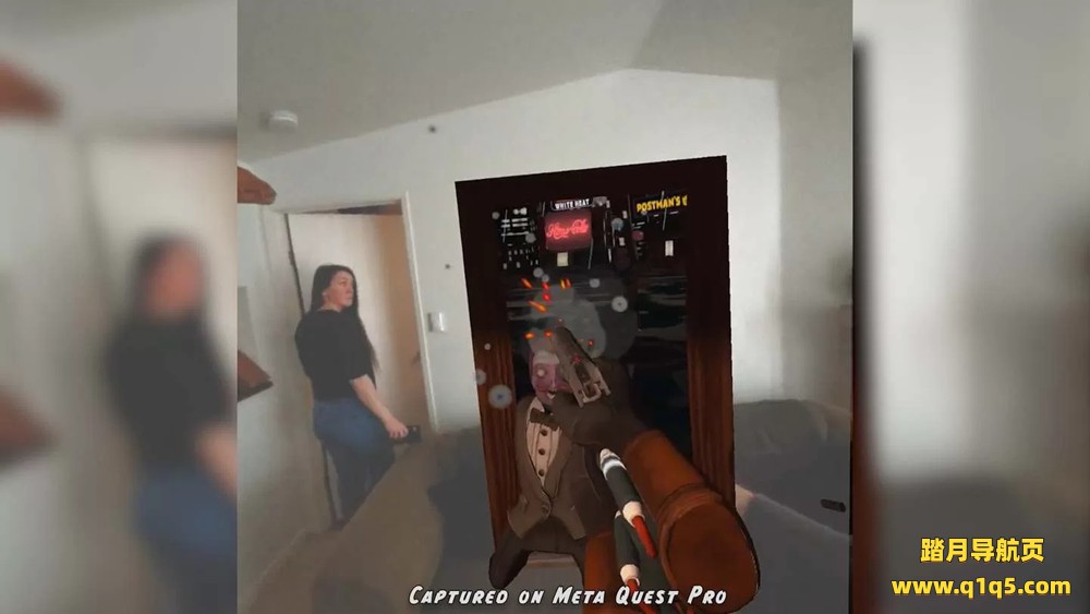 Oculus Quest 游戏《黑城丧尸：混合现实》Zombies Noir- Mixed Reality