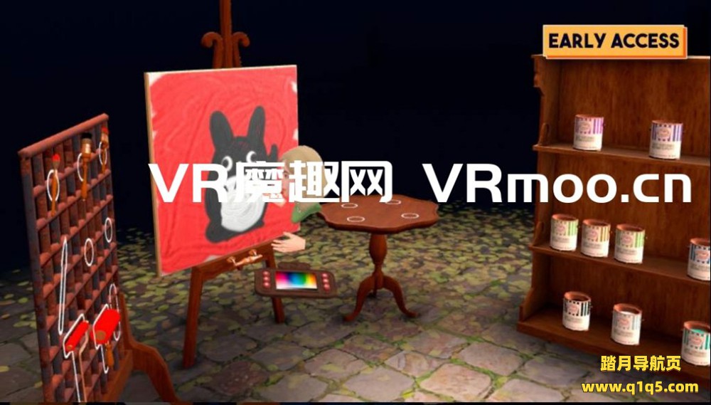 Oculus Quest 游戏《Art Studio VR》艺术工作室