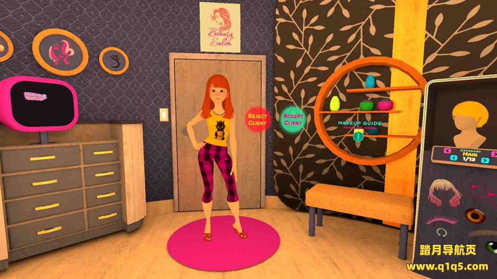 Meta Quest 游戏《美容院模拟器VR》Beauty Salon Simulator VR