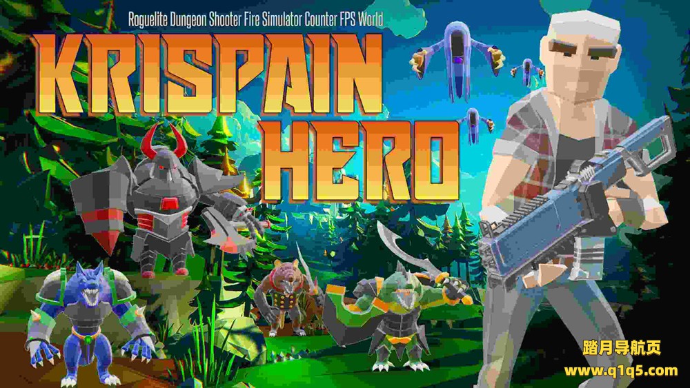 Oculus Quest 游戏《地牢英雄射击》Krispain Hero Roguelite Dungeon Shooter Simulator