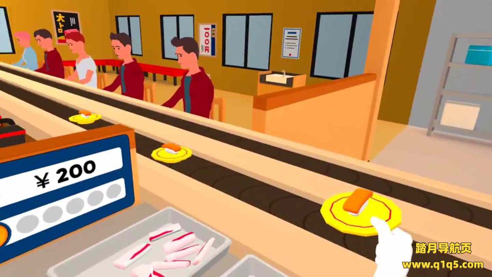 Oculus Quest 游戏《Kaiten Sushi VR》传送带寿司