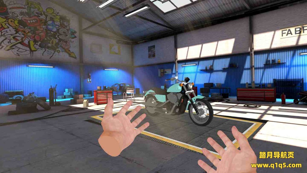 Oculus Quest 游戏《摩托车越野赛》Offroad MotorBike
