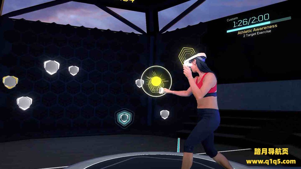 Oculus Quest 游戏《运动教练师》REAKT Performance Trainer