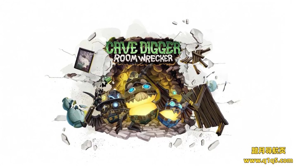 Oculus Quest 游戏《洞穴挖掘机房间清障车》Cave Digger Room Wrecker