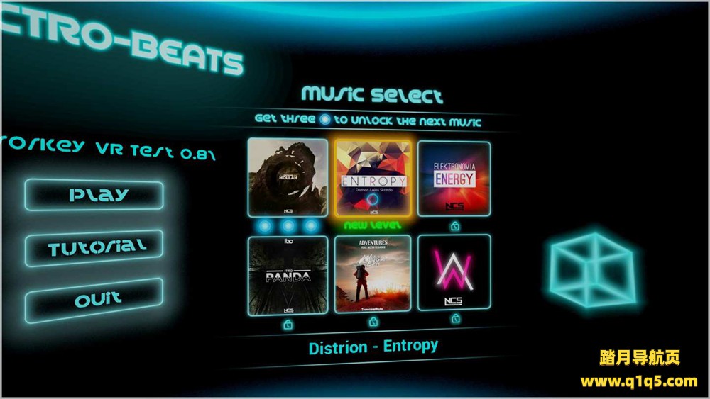 Oculus Quest 游戏《电子节拍》ElectroBeats