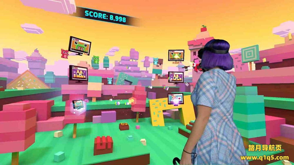 Oculus Quest 游戏《像素射击》Shooty Skies Overdrive