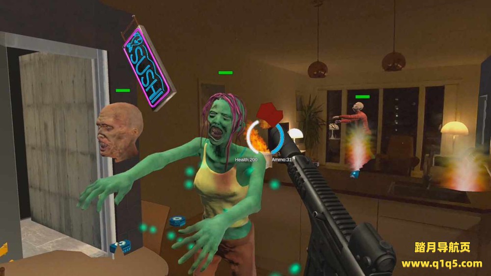 Oculus Quest 游戏《真实僵尸》Zombie Reality