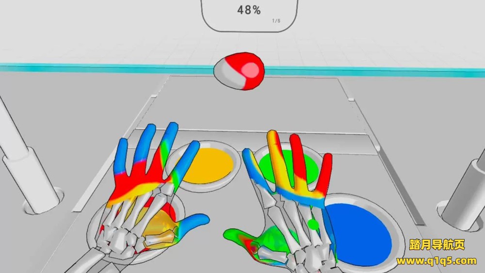 Oculus Quest 游戏《手物理实验室》Hand Physics Lab