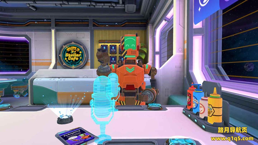 Meta Quest 游戏《恒星咖啡馆》Stellar Cafe
