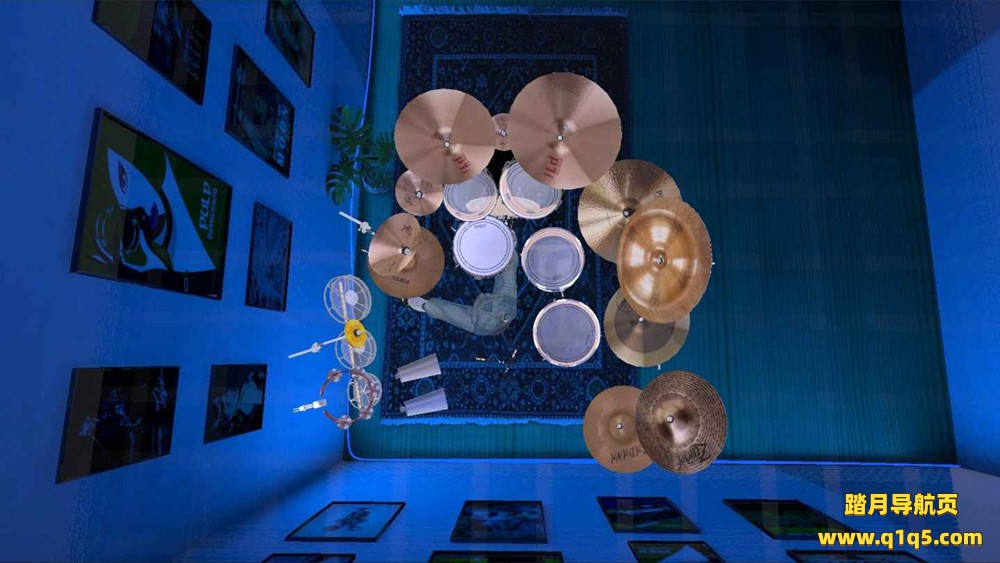 Oculus Quest 游戏《VR 鼓 终极玩家》VR Drums Ultimate Streamer