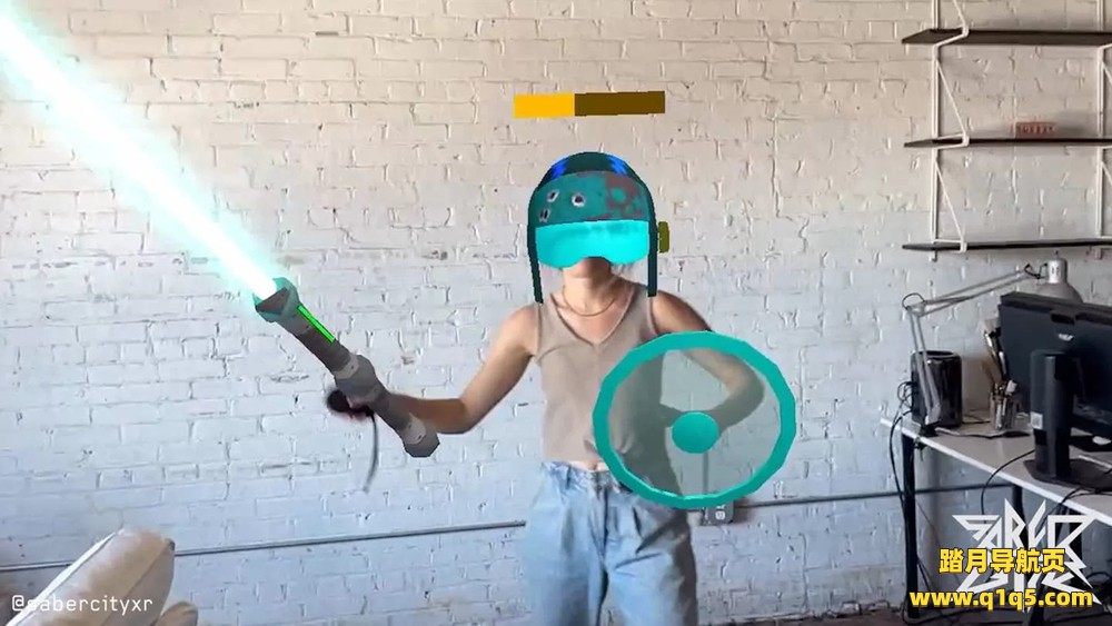 Oculus Quest 游戏《刀剑决斗》Saber City