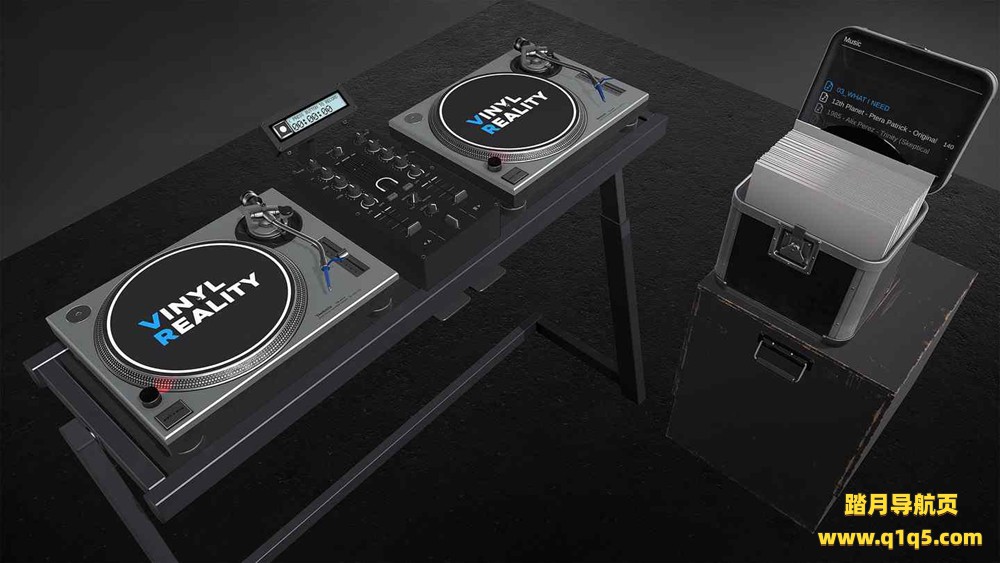 Oculus Quest 游戏《混合现实DJ模拟器》Vinyl Reality Lite