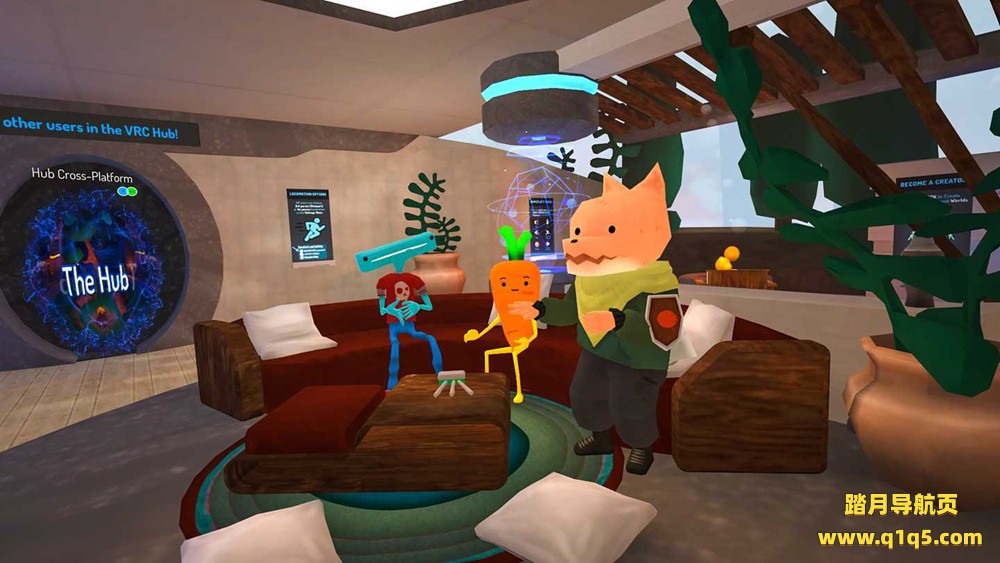 Meta Quest 游戏《二次元角色》VRChat