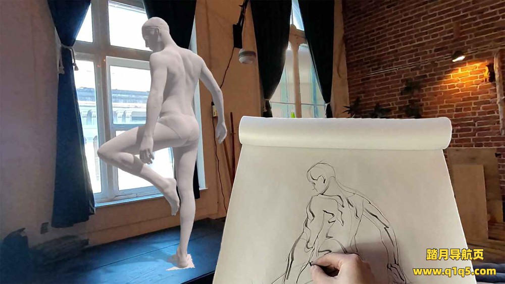 Oculus Quest 游戏《人物绘画》Gesture VR