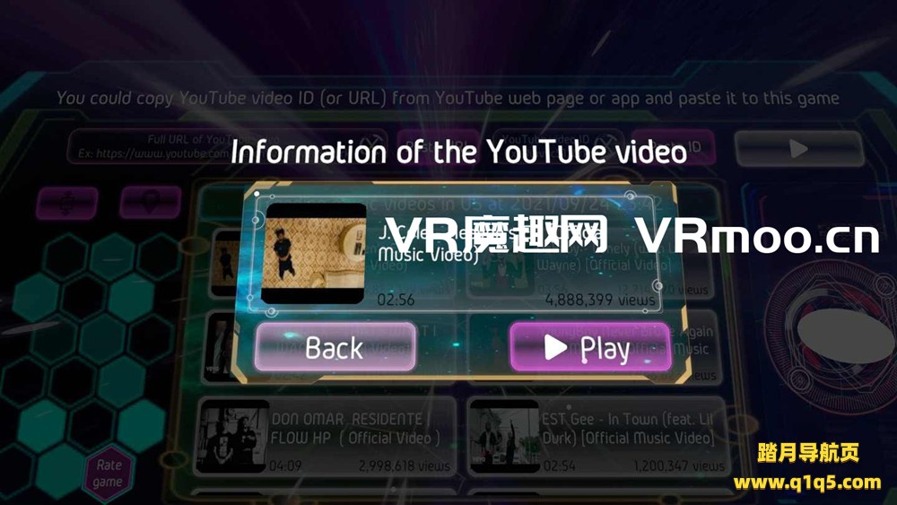 Oculus Quest 游戏《在视频中跳舞》Dancing Beat on Video VR