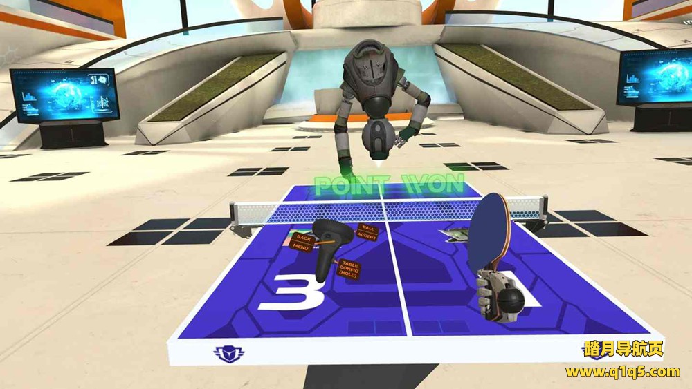 Oculus Quest 游戏《狂暴球拍~乒乓球》Racket Fury- Table Tennis VR