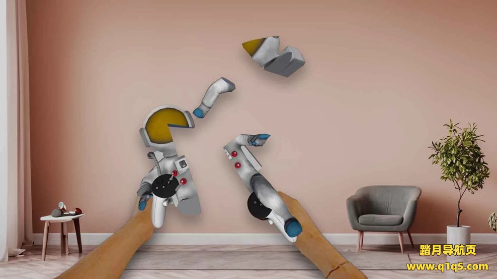 Oculus Quest 游戏《破碎的房间- 3D拼图》Fractured- Mixed Reality 3D puzzle