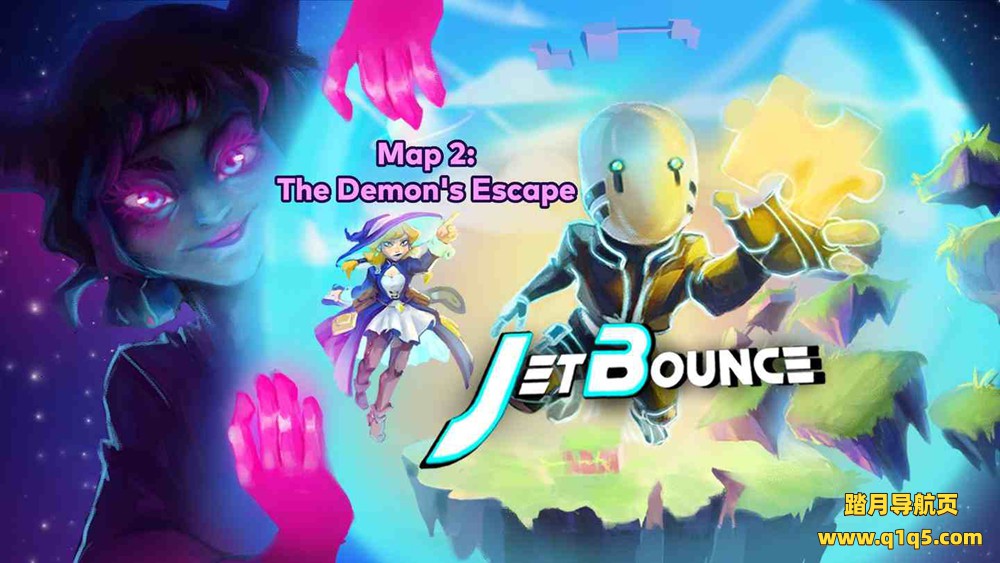 Oculus Quest 游戏《喷射弹跳》Jetbounce VR