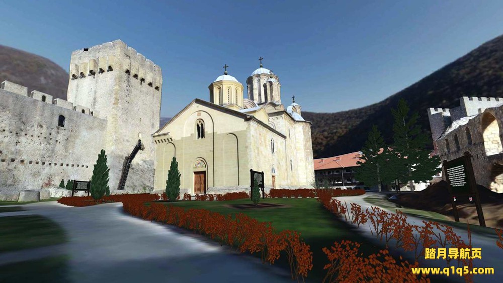 Oculus Quest 游戏《玛纳西娅莫娜》MANASIJA MONASTERY VR