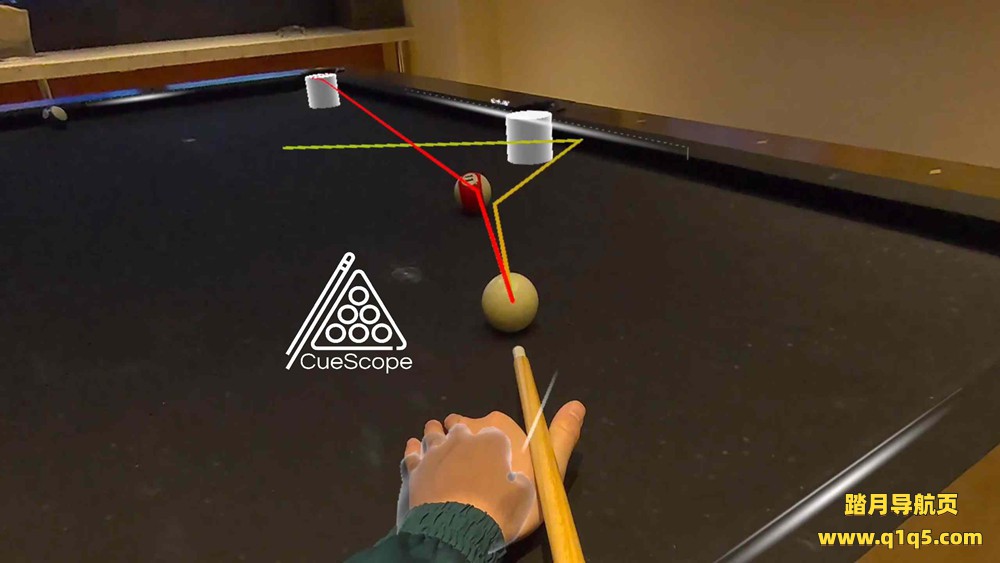 Meta Quest 游戏《手势台球》CueScope