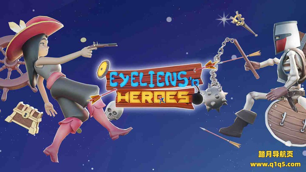 Oculus Quest 游戏《爱莲英雄》Eyeliens Heroes