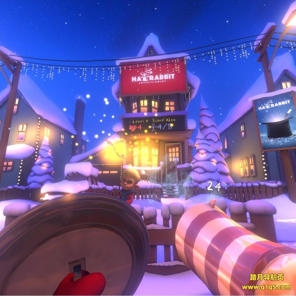 Oculus Quest 游戏《Merry Snowballs》快乐雪球