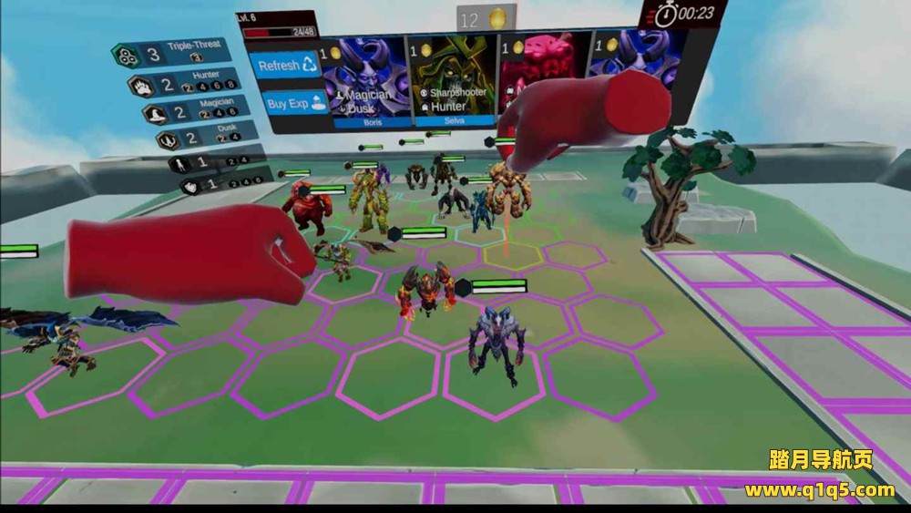 Oculus Quest 游戏《梯形泰坦》Keystone Titans