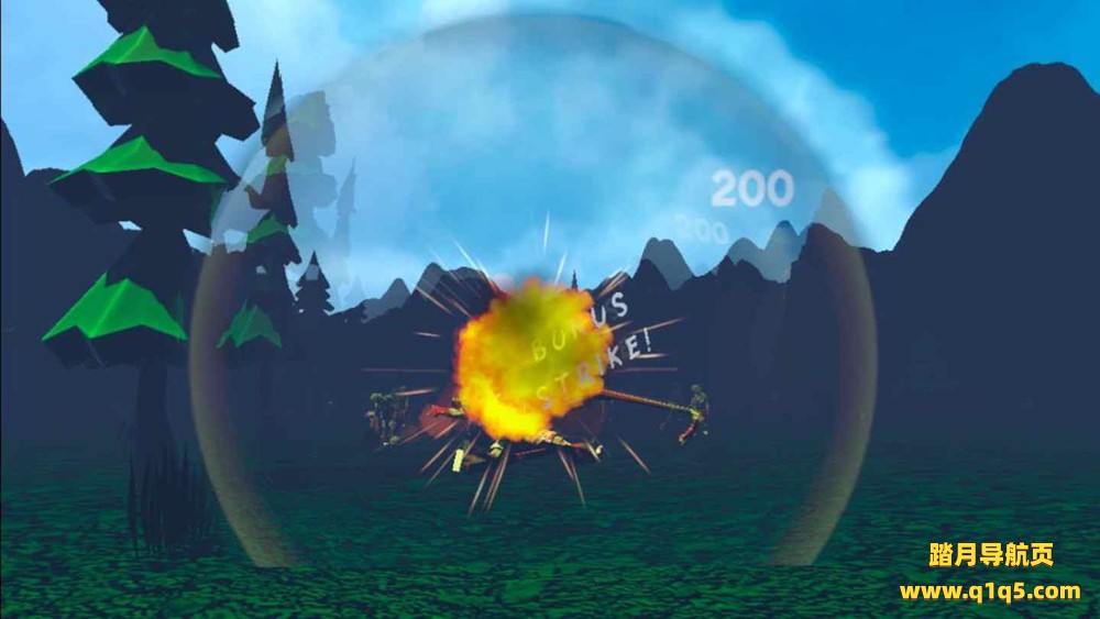 Meta Quest 游戏《僵尸大兵》Zombomber