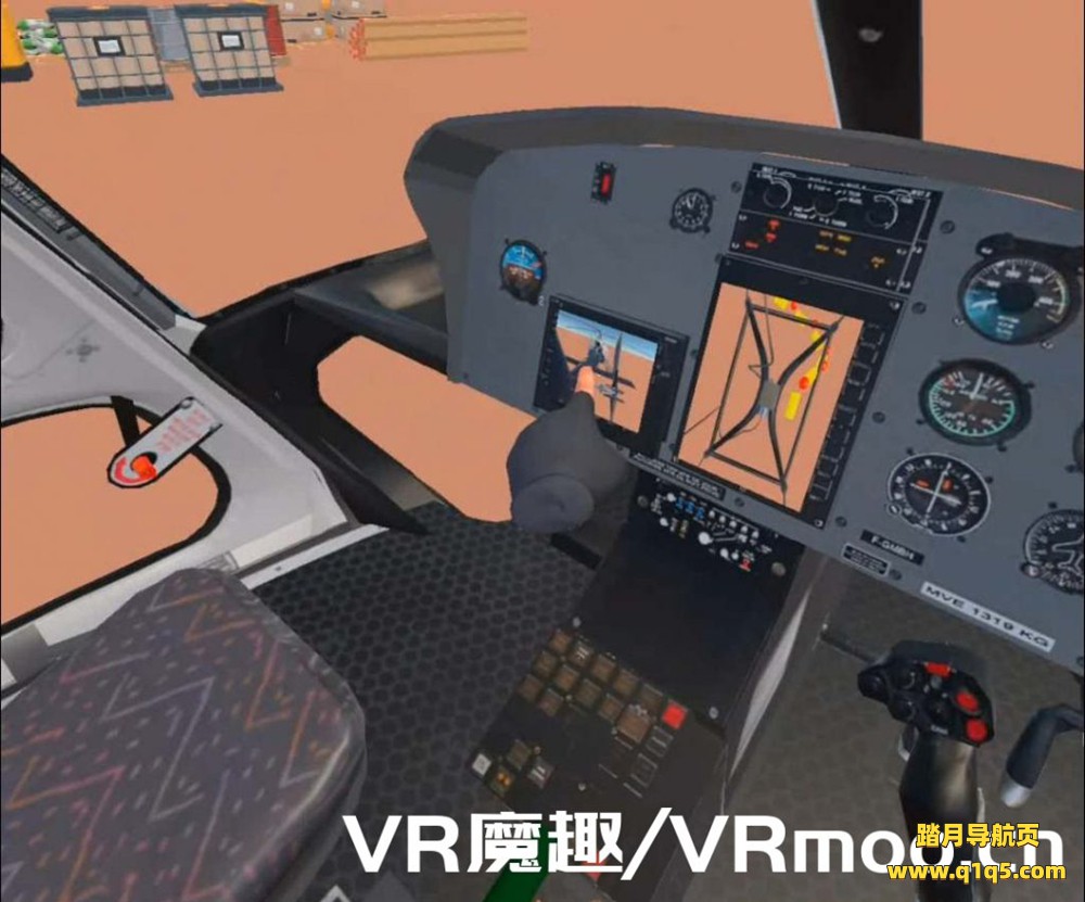Oculus Quest 游戏《NextGen Helicopter Simulator》直升机模拟