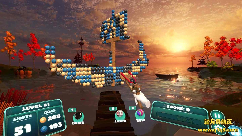 Oculus Quest 游戏《消消乐天堂》Marble Pop Paradise