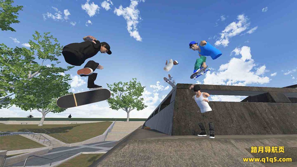 Meta Quest 游戏《虚拟滑板》Virtual Skate