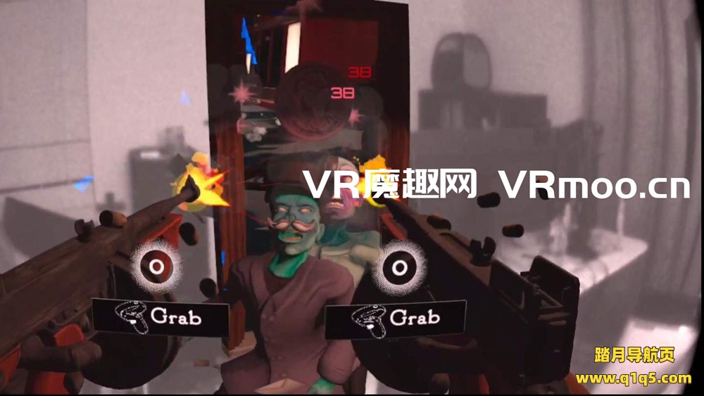 Oculus Quest 游戏《黑暗僵尸》Zombies Noir