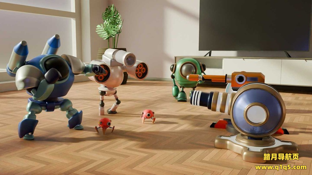 Oculus Quest 游戏《机器人防御》FortiCasa