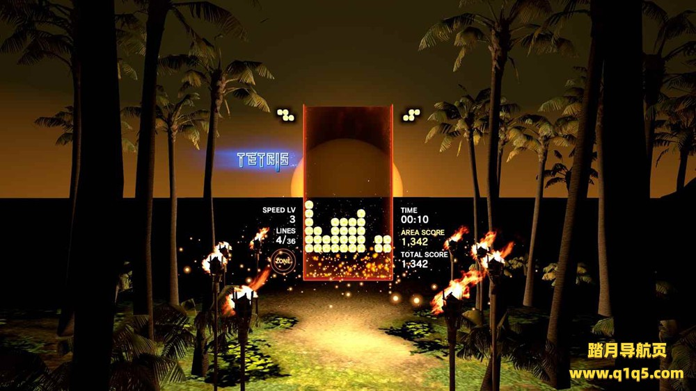 Oculus Quest 游戏《俄罗斯方块-效应》Tetris® Effect- Connected