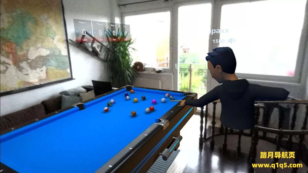 Oculus Quest 游戏《MR台球》MiRacle Pool