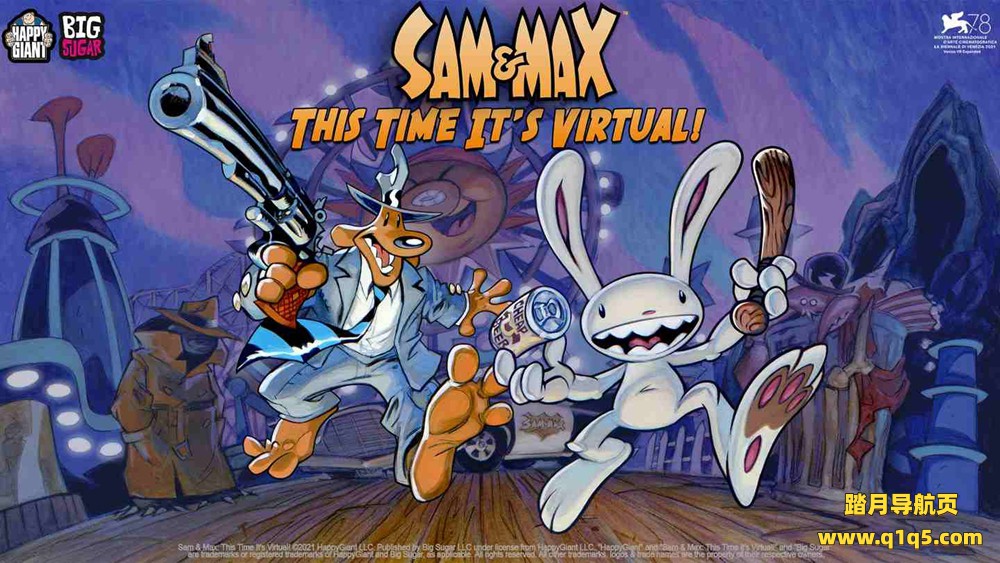 Oculus Quest 游戏《奇妙创通关-虚拟警探》Sam and Max- This Time Its Virtual