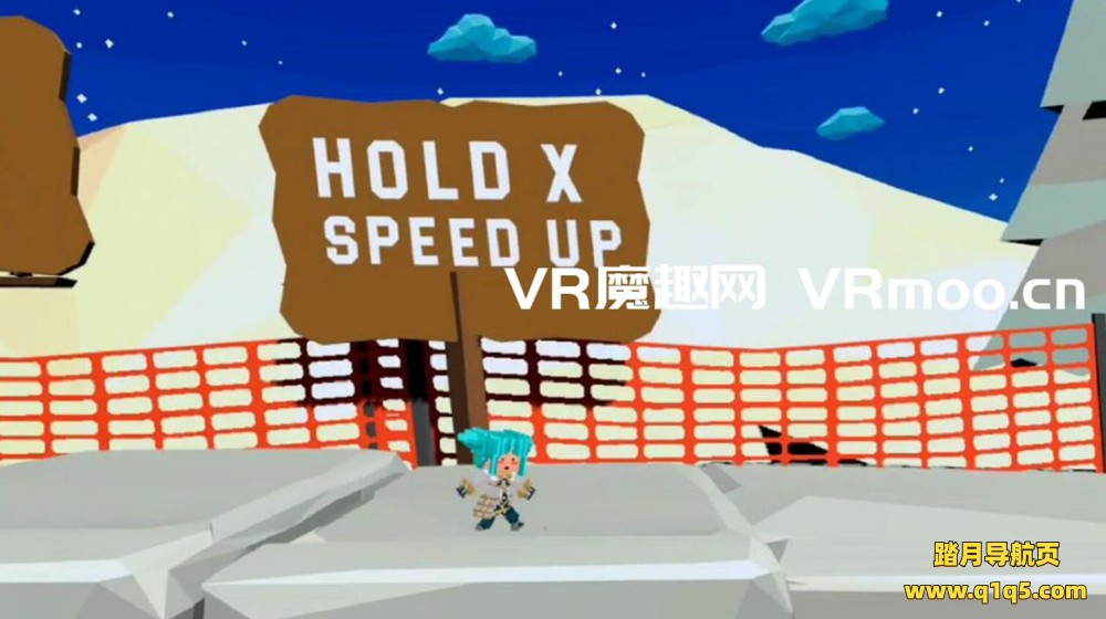 Oculus Quest 游戏《AlpineAcceleration VR》高山滑板