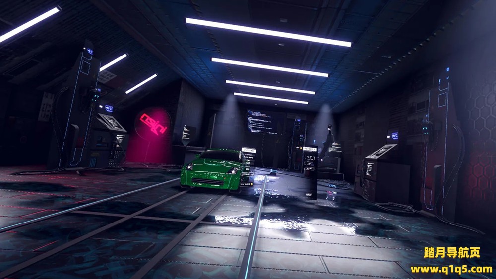 Meta Quest 游戏《开放世界竞速：赛博朋克之城》Open World Racing- Cyberpunk City