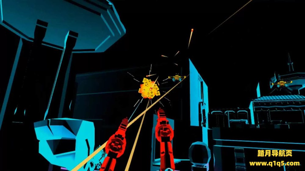 Oculus Quest 游戏《街机射击》Cybercade
