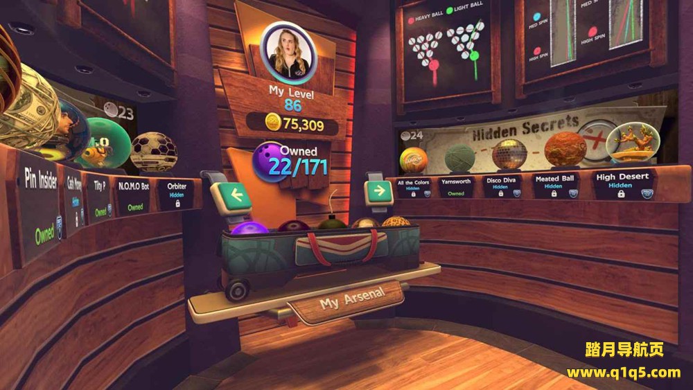 Oculus Quest 游戏《虚拟保龄球》ForeVR Bowl