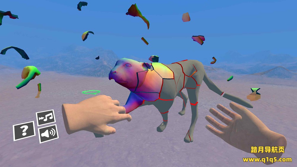 Oculus Quest 游戏《动物拼图》Animal Jigsaw VR